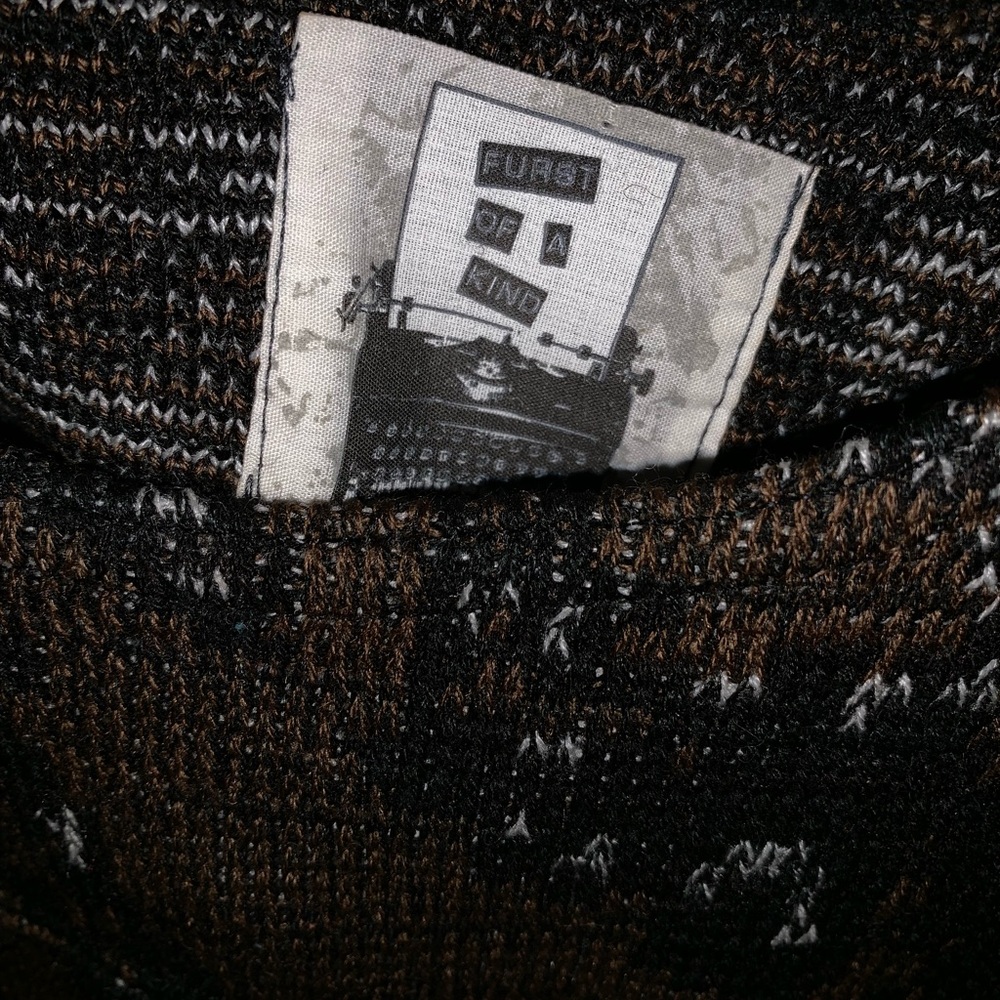 LF printed sweater tank dress - Picture 3 of 4